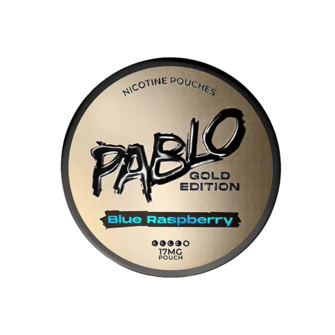 Pablo Blue Raspberry Gold Edition